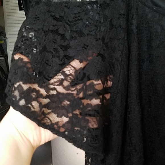 NWT Flutter-sleeve Lace Swing Dress - Picture 3 of 9
